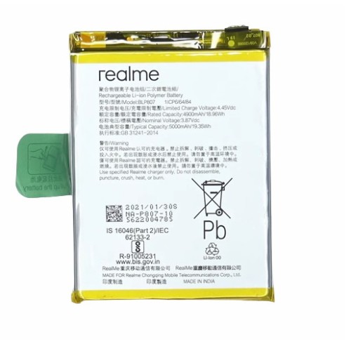 Realme Narzo 30 Pro Battery Replacement Module Cellspare